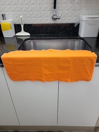 Kit 6 Panos de Pia 100% Algodão com Dupla Camada - Super Absorventes e Versáteis - imagem 4