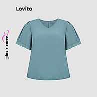 Blusa Plus Size Lovito: Elegância em Camadas - imagem 2