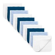 Panos para Arrotar Synrroe - 10 Babadores de Musselina Extra Absorventes 6 Camadas 100% Algodão - imagem 2