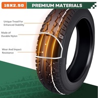 Kit Pneu e Câmara 16x2.50 para Ebike e Scooter: Durabilidade e Segurança em Cada Pedalada - imagem 5