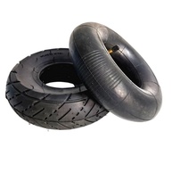 Kit 2 Pneus + Câmaras para Carrinho de Mão 3.25x8" - Reforçados 180kg - imagem 1