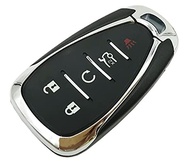 Capa Chave Reposição Chevrolet Malibu, Camaro, Cruze, Sonic, Volt, Bolt, Equinox, Spark (2017-2019) - Keyless Entry - imagem 4