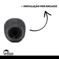Manopla Bola de Câmbio Corsa 1994-1999 5 Marchas - Resinado Preto Elegante - imagem 5