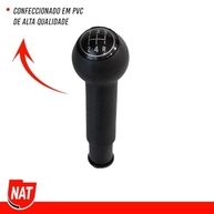 Manopla e Coifa Câmbio Ecosport 2003-2006 Preto com Lente - Upgrade Completo - imagem 4