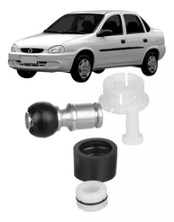 Kit Reparo Alavanca Câmbio Celta, Classic, Prisma, Corsa, Astra - Qualidade Kit & Cia - imagem 4