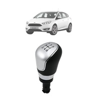 Manopla de Câmbio Ford Focus 2009-2019 5 Marchas Aro Cromado - Upgrade de Estilo e Conforto - imagem 2