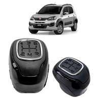 Manopla Bola Câmbio 5 Marchas Preta para Novo Uno Drive Way (2015-2019) - imagem 2