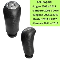 Manopla Bola Câmbio Cromada Premium para Sandero, Duster e Oroch (2016-2018) - imagem 3