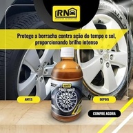 Kit 6 Pneu Pretinho Baba De Camelo 500ml: Brilho Intenso e Proteção Duradoura - imagem 2