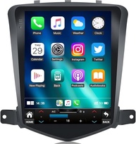 Central Multimídia Tesla Style 10.4" para Cruze 2009-2015: GPS, Carplay, Android Auto e Câmera 1080p - imagem 2