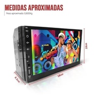 Kit Central Multimídia MP5 MP8 para Voyage G5 com Moldura e Câmera de Ré - Conectividade e Estilo - imagem 5
