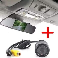 Kit Espelho Retrovisor com Tela Integrada e Câmera de Ré 10 LEDs: Segurança e Visibilidade - imagem 5