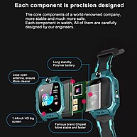Smartwatch Infantil Howear HW-C3: GPS, SOS e Câmera - imagem 1
