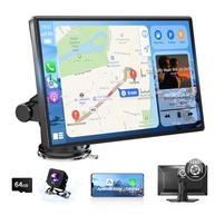Central Multimídia 9" Android Auto & Carplay Sem Fio com Câmera 4K e 1080p - imagem 2