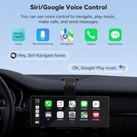 Tela Carplay 9.26" Sem Fio para Carro: Navegação GPS, Android Auto e Câmera de Ré HD - imagem 4