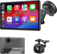 Tela CarPlay Portátil Eoyaa 9" 4K com Android Auto, Câmera 1080p e GPS - Conectividade Sem Fio e Instalação Fácil - imagem 2