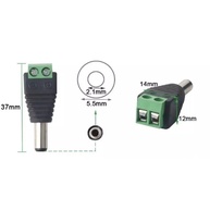 Conector P4 Macho: Kit 10 para CFTV e Câmeras - imagem 2