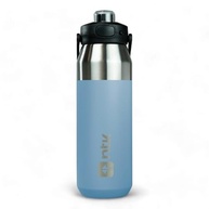 Garrafa Térmica Isomax 1L NTK - Inox Azul Claro para Caminhada, Corrida e Treino - imagem 3
