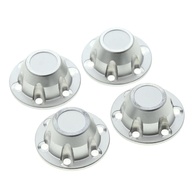 Trava de Roda Metal Prata para Caminhão Wrangler SCX6 JLU (Pacote c/ 4) - Upgrade Premium - imagem 1
