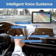 Navegador GPS 23cm para Carro e Caminhão: Mapas Atualizados 2025 e Voz em 44 Idiomas - imagem 4
