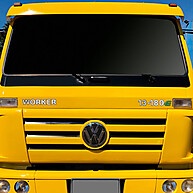 Emblemas VW Worker: Adesivos Escovados para Caminhão - imagem 2