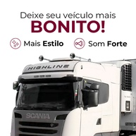 Buzina Marítima 74cm: Som Potente para seu Caminhão! - imagem 2