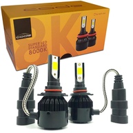 Ilumine Seu Caminho: Lâmpada LED HB3 9005 8000K 7800 Lumens TechOne Code Super LED - imagem 1