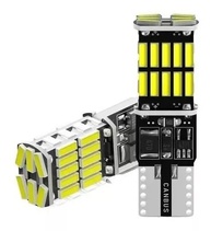 Ilumine Seu Caminho: Par de Lâmpadas Pingo T10 26 LEDs Canbus Super Branca - imagem 1