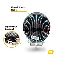 Farol Auxiliar LED 27W: Ilumine Seu Caminho! - imagem 2