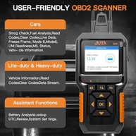 JUTA D50 Scanner OBD2: Diagnóstico Completo para Carros e Caminhões Diesel - imagem 4