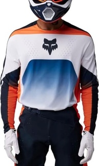 Camisa Fox 360 Divider Laranja - Performance e Conforto para Motocross (GG/XL) - imagem 3