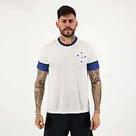 Camisa Cruzeiro Scatter Branca – Estilo e Conforto - imagem 1