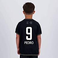 Camisa Flamengo Pedro 9 Infantil Preta - Oficial Atlas - imagem 1