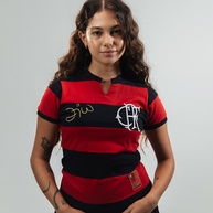 Camisa Flamengo Retrô Zico Feminina: Original! - imagem 1