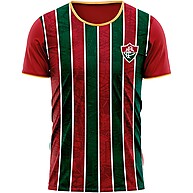 Camisa Fluminense Poetry Dry Vinho com Dourado Oficial - imagem 1