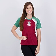 Camisa Fluminense Var Feminina Vinho – Estilo e Conforto - imagem 1
