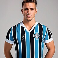 Camisa Grêmio 1977 Retrô: Reviva a História! - imagem 1