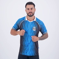 Camisa Grêmio Masculina: Preto e Azul Imponente - imagem 1