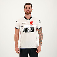 Camisa Kappa Vasco: Estilo e Paixão Cruzmaltina ⚪⚫ - imagem 1