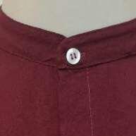 Camisa Masculina com Gola Clerical 100% Viscolinho – Estilo e Conforto em Várias Cores - imagem 1