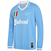 Camisa Napoli 1989-90 Retrô Maradona Oficial - imagem 1