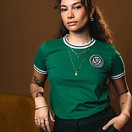 Camisa Palmeiras Retrô 1973 Feminina: Verde e Original! - imagem 1