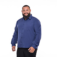 Camisa Plus Size Manga Longa Masculina Premium - imagem 1