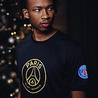 Camisa PSG Oficial com Logo Dourado - Estilo Francês - imagem 1