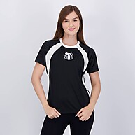 Camisa Santos Feminina: Preto e Paixão! - imagem 1