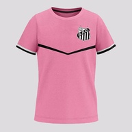 Camisa Santos Infantil Rosa: Torça com Estilo! - imagem 1