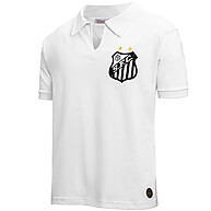 Camisa Santos Retrô 1962 Número 10 Oficial – Reviva a Glória do Rei Pelé - imagem 1