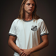 Camisa Santos Retrô: Reviva a História do Peixe! - imagem 1