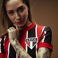 Camisa São Paulo Retrô 1976 Feminina: Original! - imagem 1