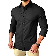Camisa Slim Fit Masculina: Luxo e Conforto! - imagem 1